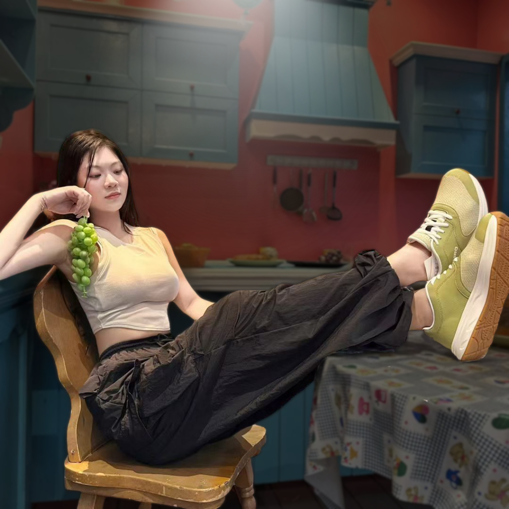 【JONIRO】台灣製造 拇趾外翻 FOOTLOOSE  寬楦 舒適 透氣 氣墊鞋款 _女鞋 亞麻綠(部分鞋款有現貨), , large