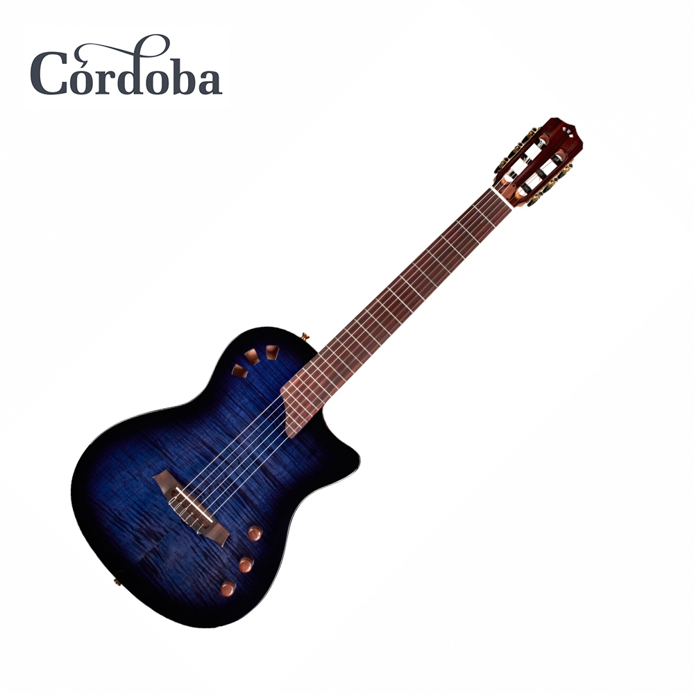 Cordoba Stage Limited Blue Burst  限定款 電古典吉他 漸層藍色【敦煌樂器】, , large