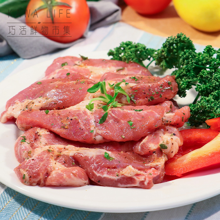 厚切梅花肉排-義式迷迭香(300g), , large