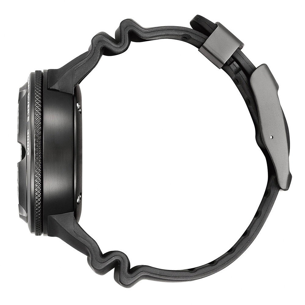 CITIZEN 星辰 PROMASTER 限量 光動能300米潛水手錶 送禮-黑x夜光 BJ8055-04X, , large