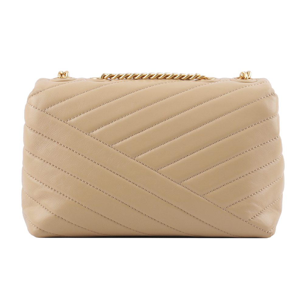 TORY BURCH Kira 縫線設計小款肩背/斜背二用包/沙漠色, , large