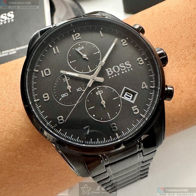 [TIMEMASTER] BOSS watch, 44mm, HB1513785, , large