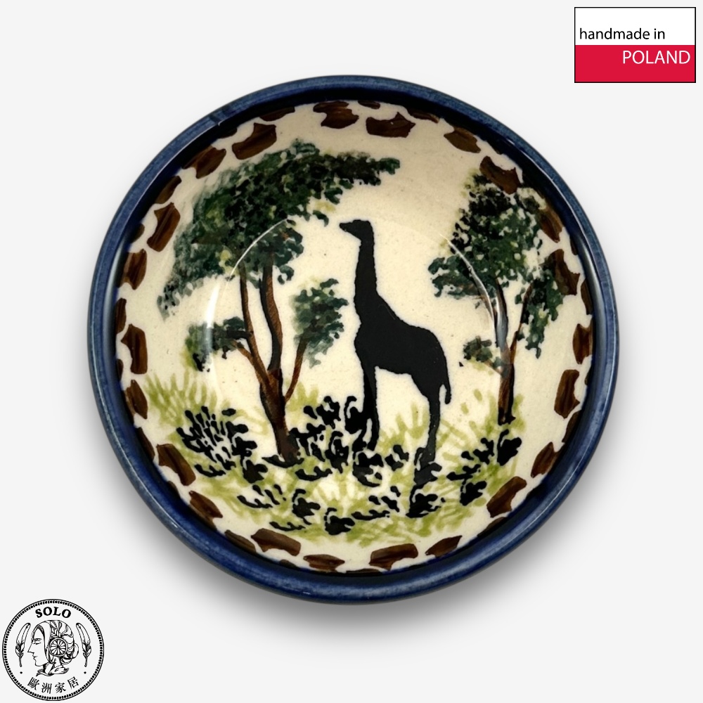 【SOLO Vintage】Cerraf Polish Pottery 7cm Small Bowl Ballad of the Open Plains Series Made in Poland, , large