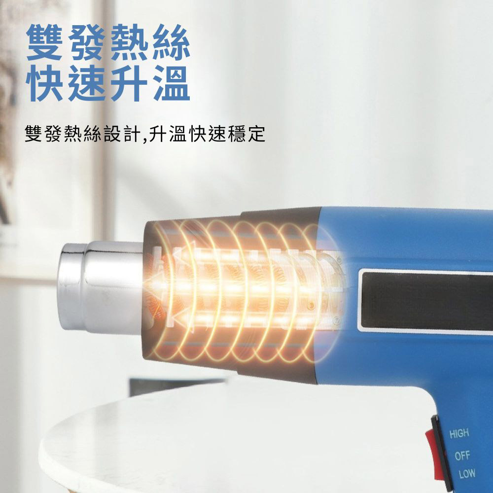 1500W可調溫熱風槍110V, , large