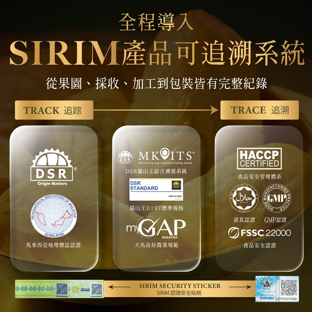 【榴槤大哥 D.MasKing】The Only Certified Malaysia Raub Musang King Durian x2 Box, , large