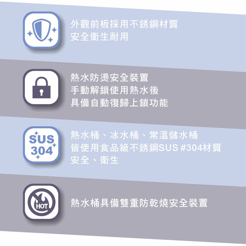 Yuanshan Upright Stainless Steel Bottled Water Dispenser (Without Bottle) YS-8200BWSIB, , large