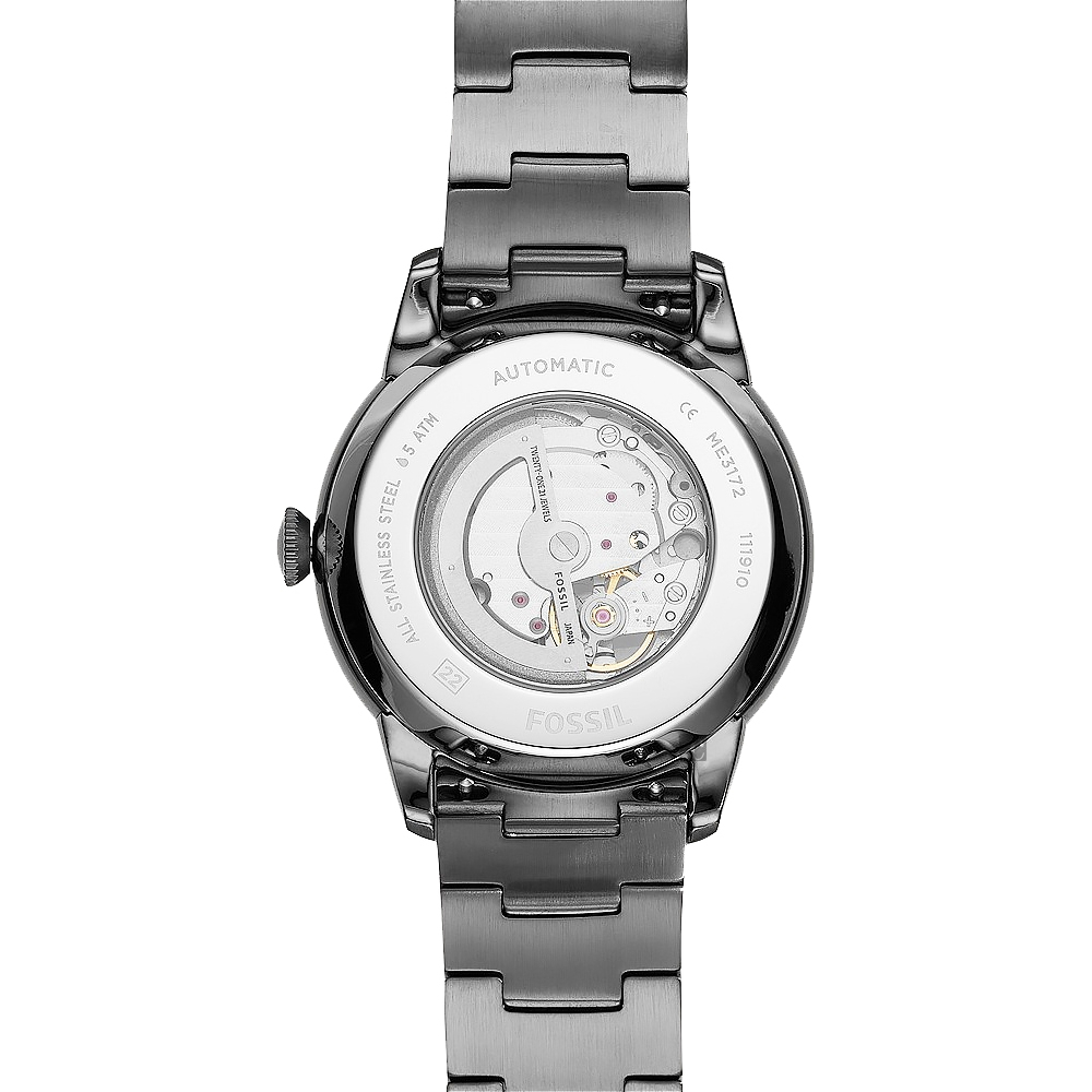 FOSSIL Townsman 爵士小鏤空機械錶 ME3172, , large