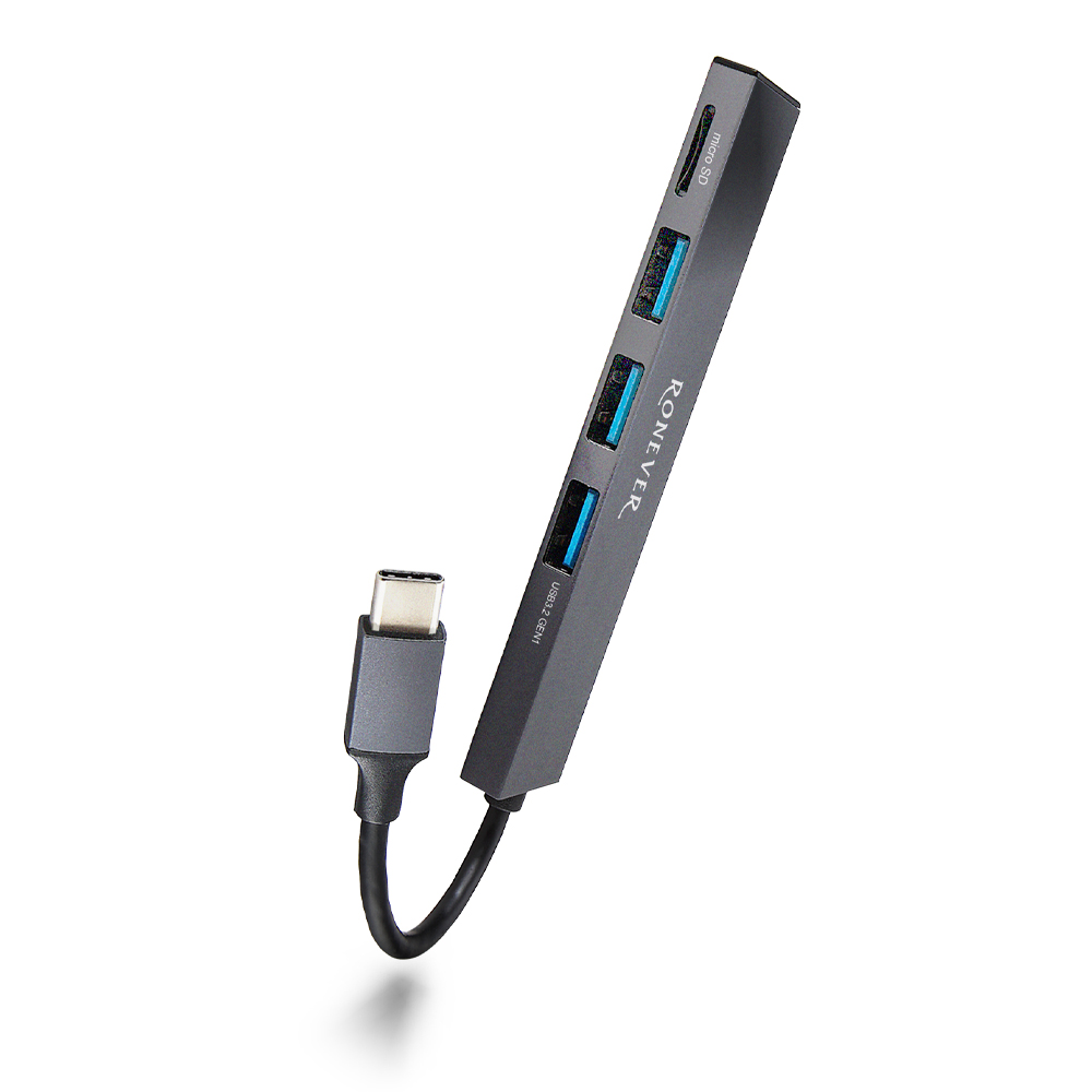 [RONEVER] Type-C 3.2二合一HUB PC024, , large