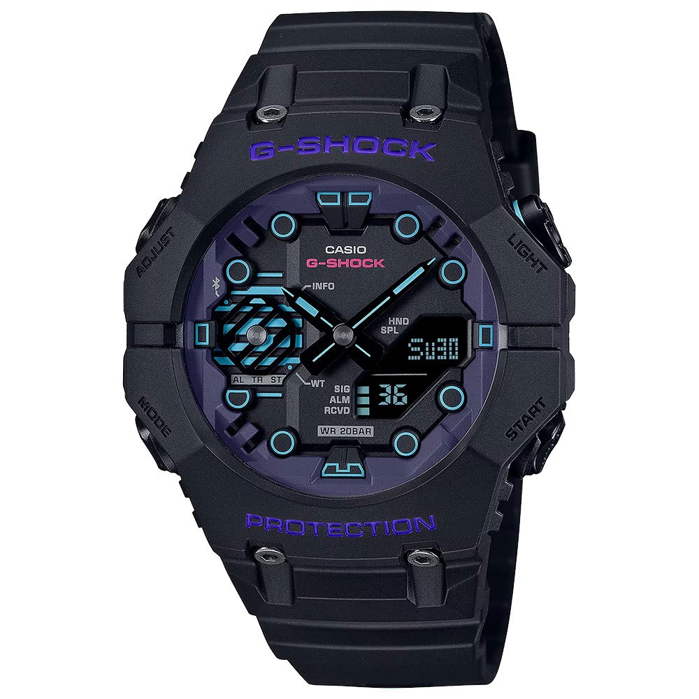 CASIO 卡西歐 G-SHOCK 科幻系列 藍芽手錶 GA-B001CBR-1A, , large