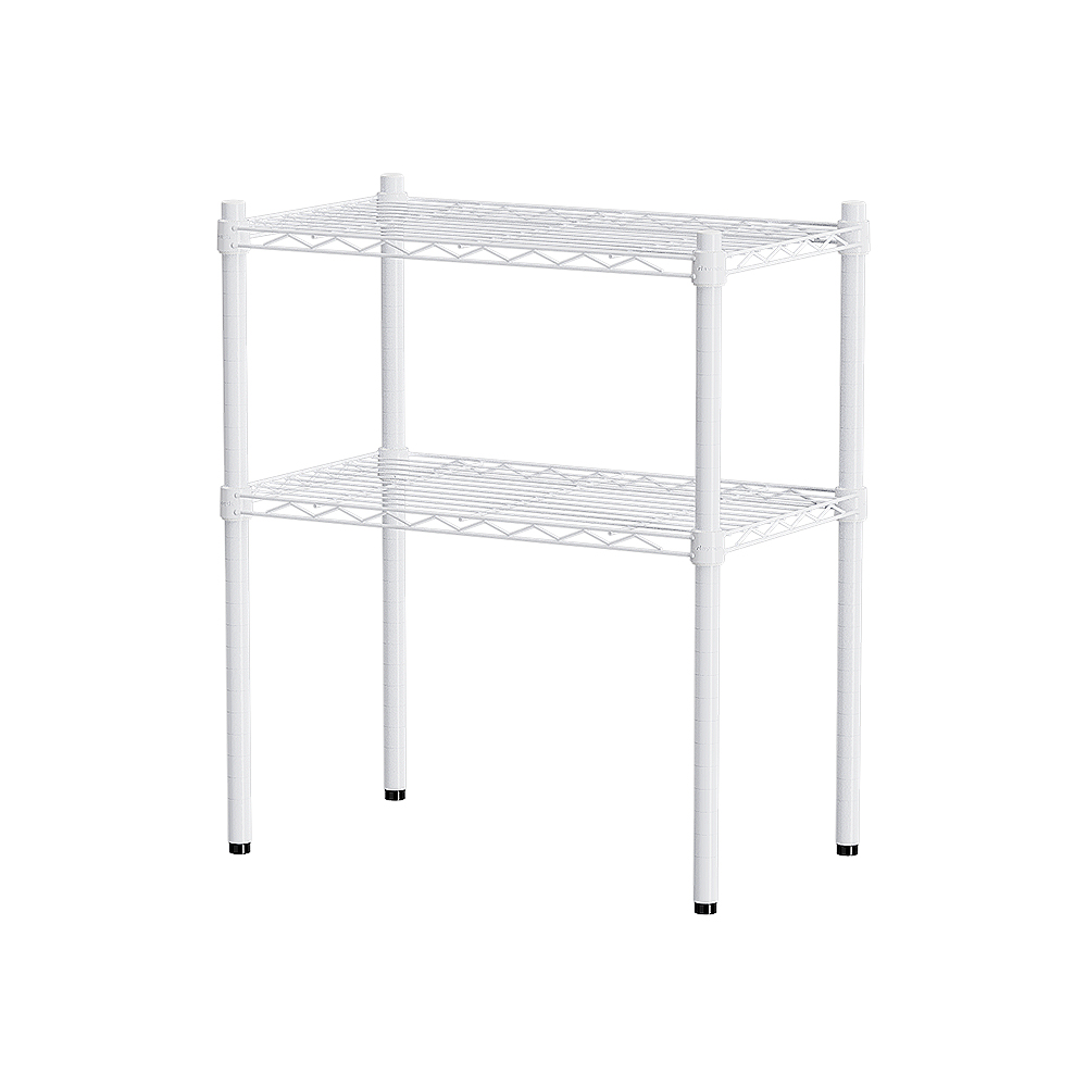 【Y HOUSE】60x45x75公分 輕型兩層鐵架 鐵力士架 層架-烤漆白, , large