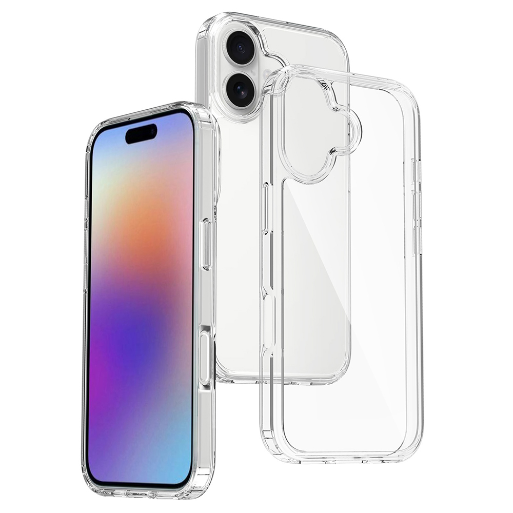 Apple iOS New Release 【iPhone 17 Series Clear Case】&mdash;for i17, Pro, Air, and Pro Max. Naturally showcases the original phone color while providing drop protection., , large