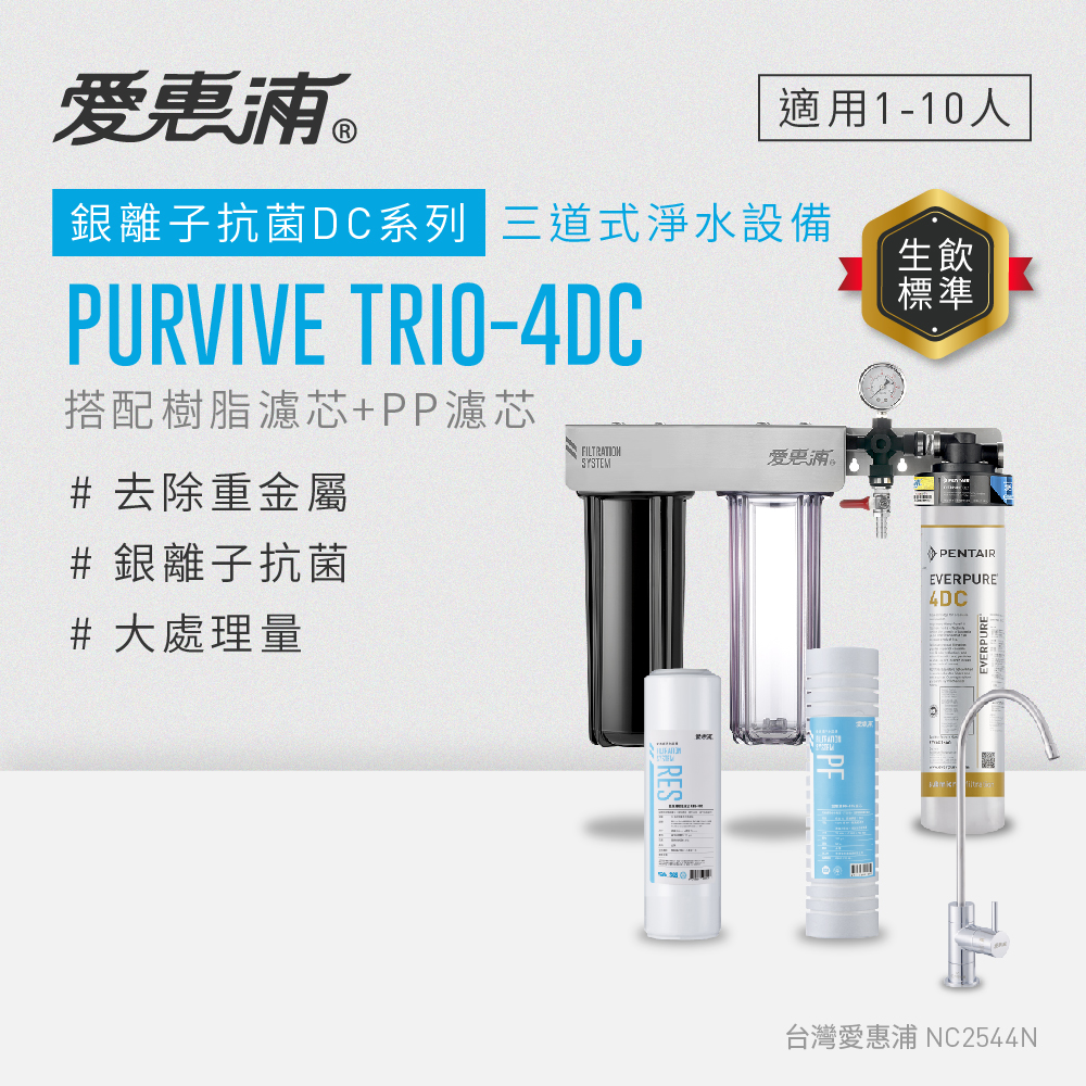  PURVIVE Trio-4DC(PF105+RES800), , large