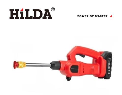 【HILDA】希爾達電動工具 21V 雙電 提壺式 無刷馬達洗車機