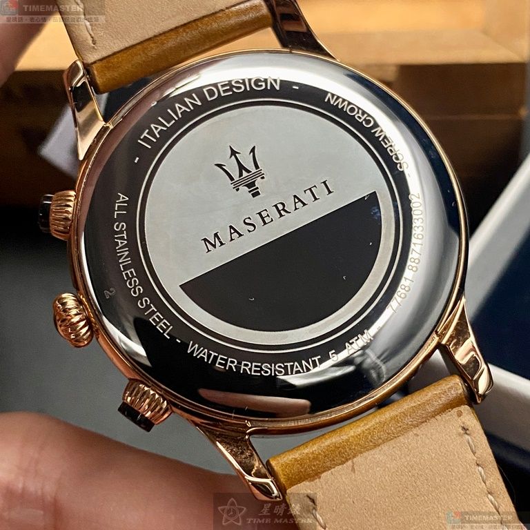 [TIMEMASTER] MASERATI watch, 44mm, R8871633002, , large