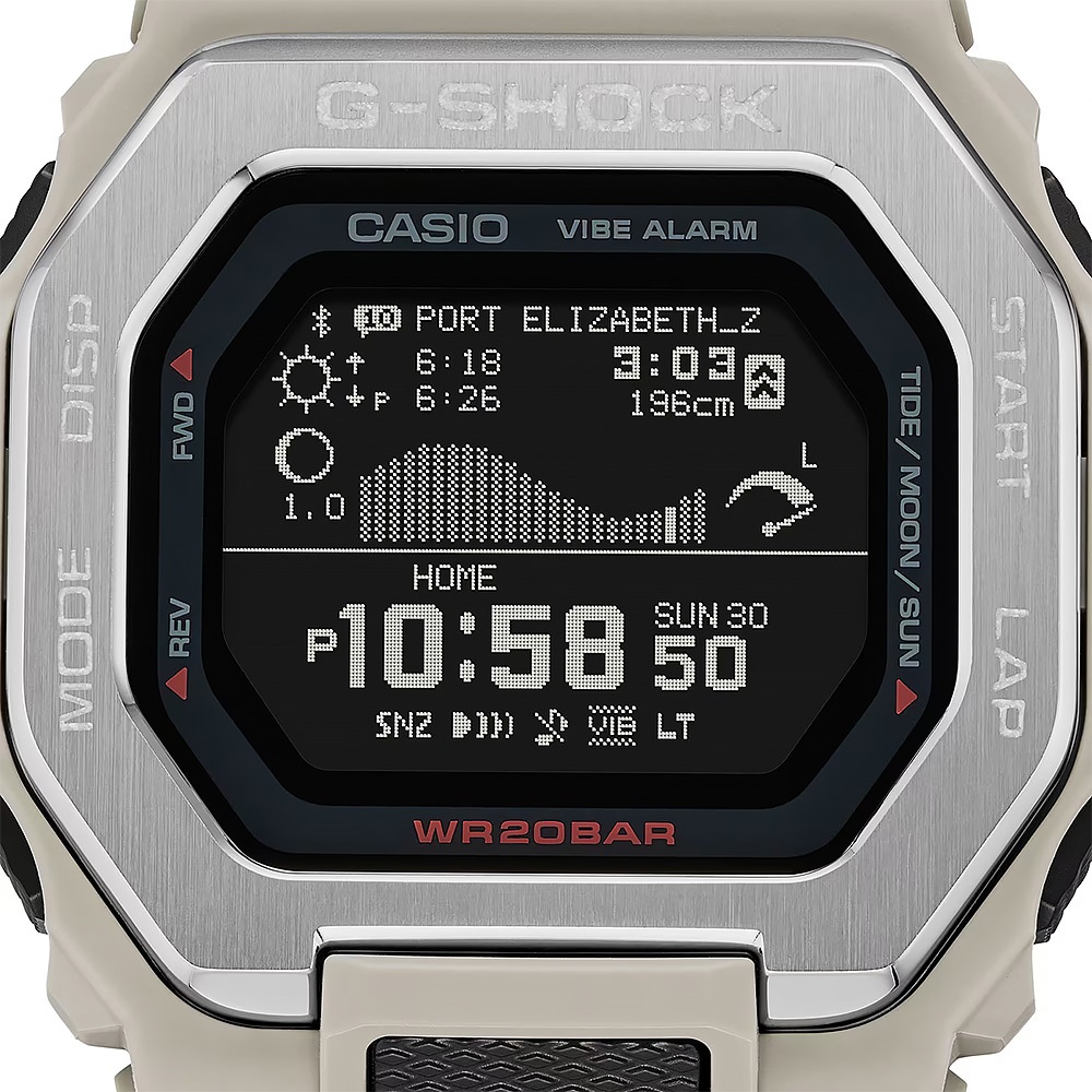 CASIO 卡西歐 G-SHOCK 衝浪運動藍芽手錶 GBX-100-8, , large