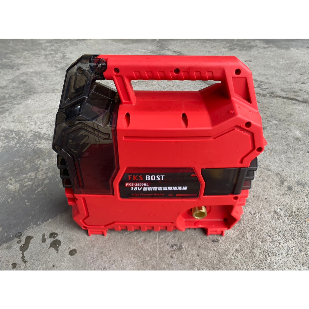 WIN五金 FKS BOST FKS2899 18V強力型高壓清洗機 洗車機 冷氣清洗 抽水機 清潔機 高壓洗車機, , large