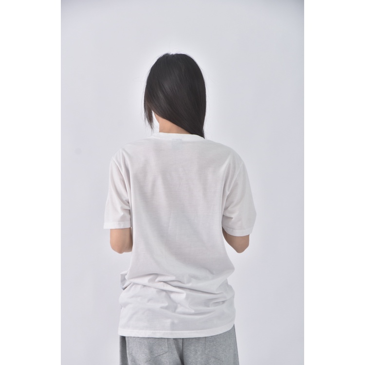 (L) apizodel質感棉質白色短袖上衣二手衣, , large