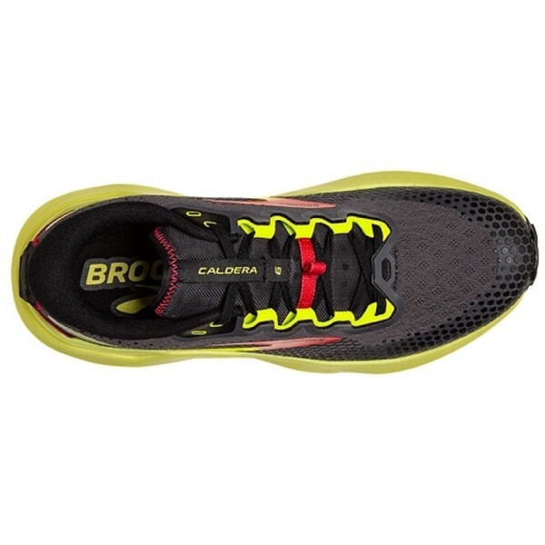 Brooks Caldera 6 男 慢跑鞋 登山 越野 戶外 火山口系列6代 穩定 黑黃 [1103791D035], , large