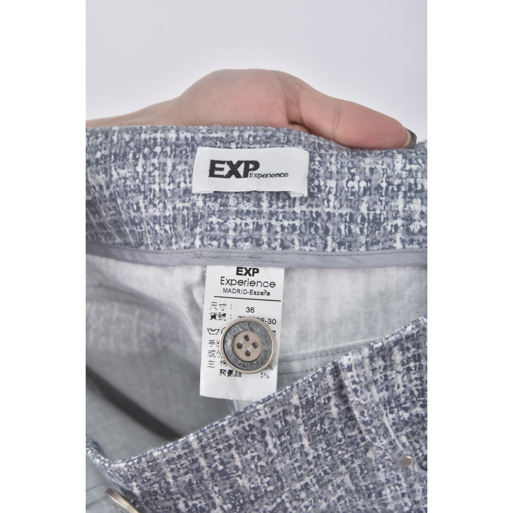 (XL) exp棉質藍色長褲二手衣, , large