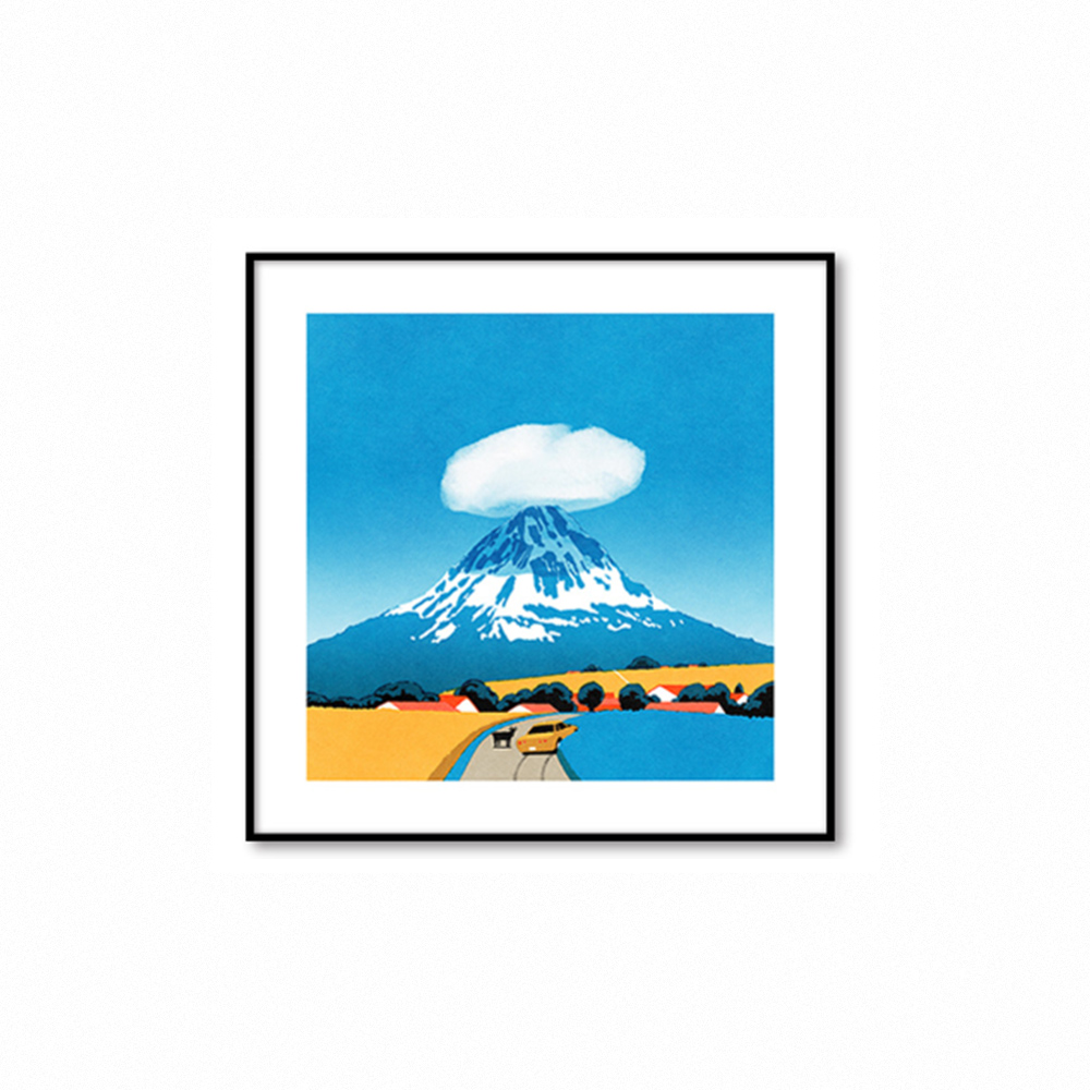 【上手家居】旅途插曲晶瓷掛畫 30*30cm-反轉乾坤(裝飾畫/風景掛畫/客廳掛畫/壁畫/玄關掛畫/晶瓷畫), , large