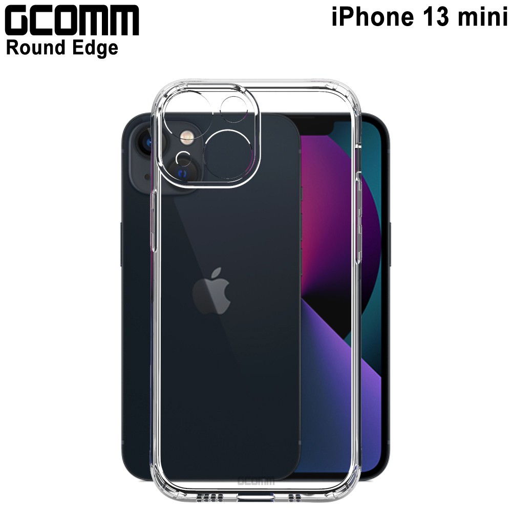 GCOMM iPhone 13 mini 清透圓角防滑邊保護套 Round Edge, , large