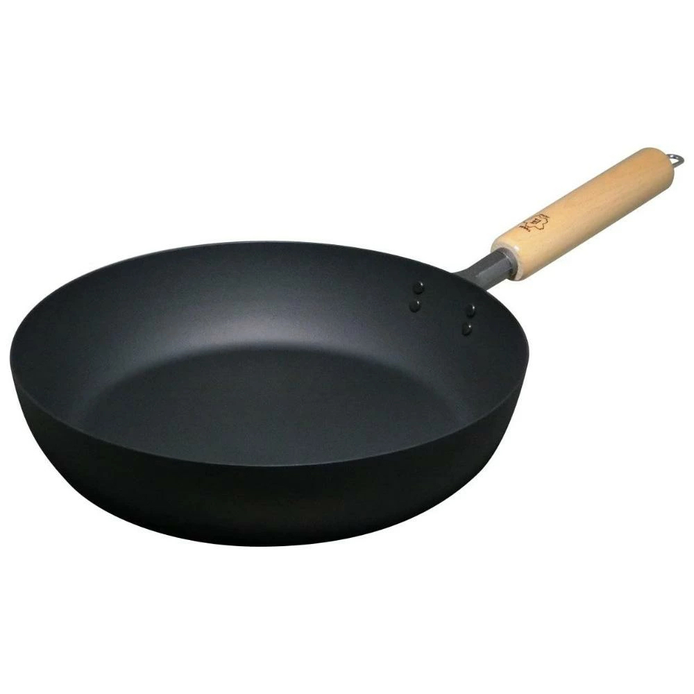 Japanese Iwagane-Pattern Wok, 26 cm, , large