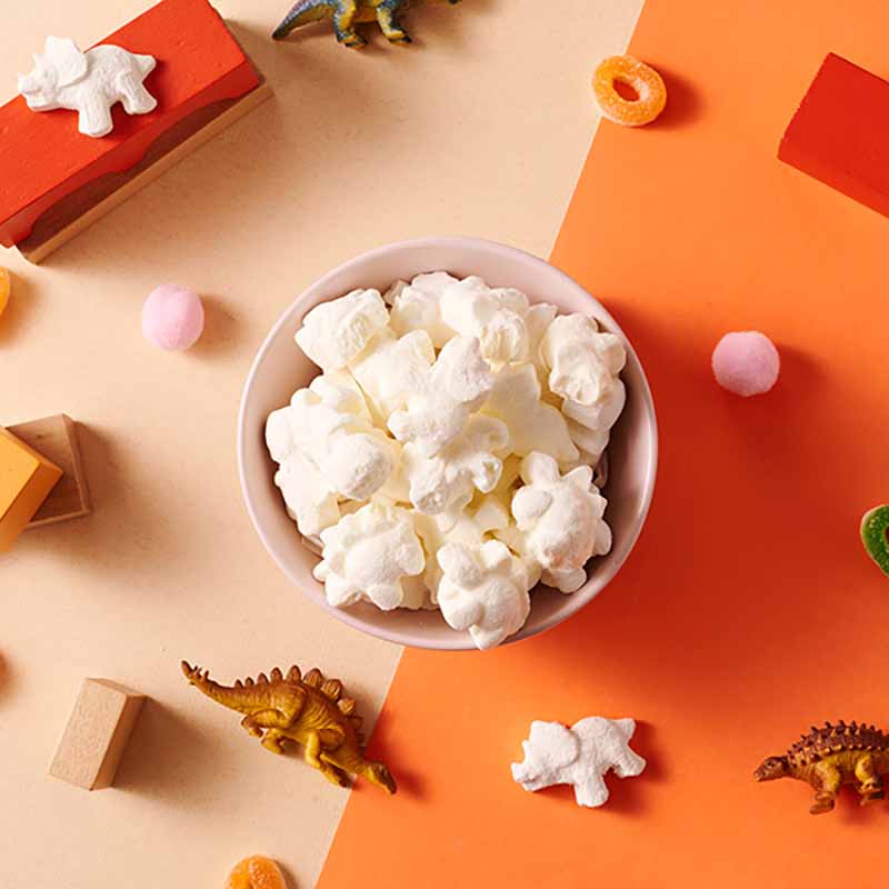 【米森 vilson】Freeze Dried Crunchy Milk Yogurt(Dinosaur)(10gx5bags), , large