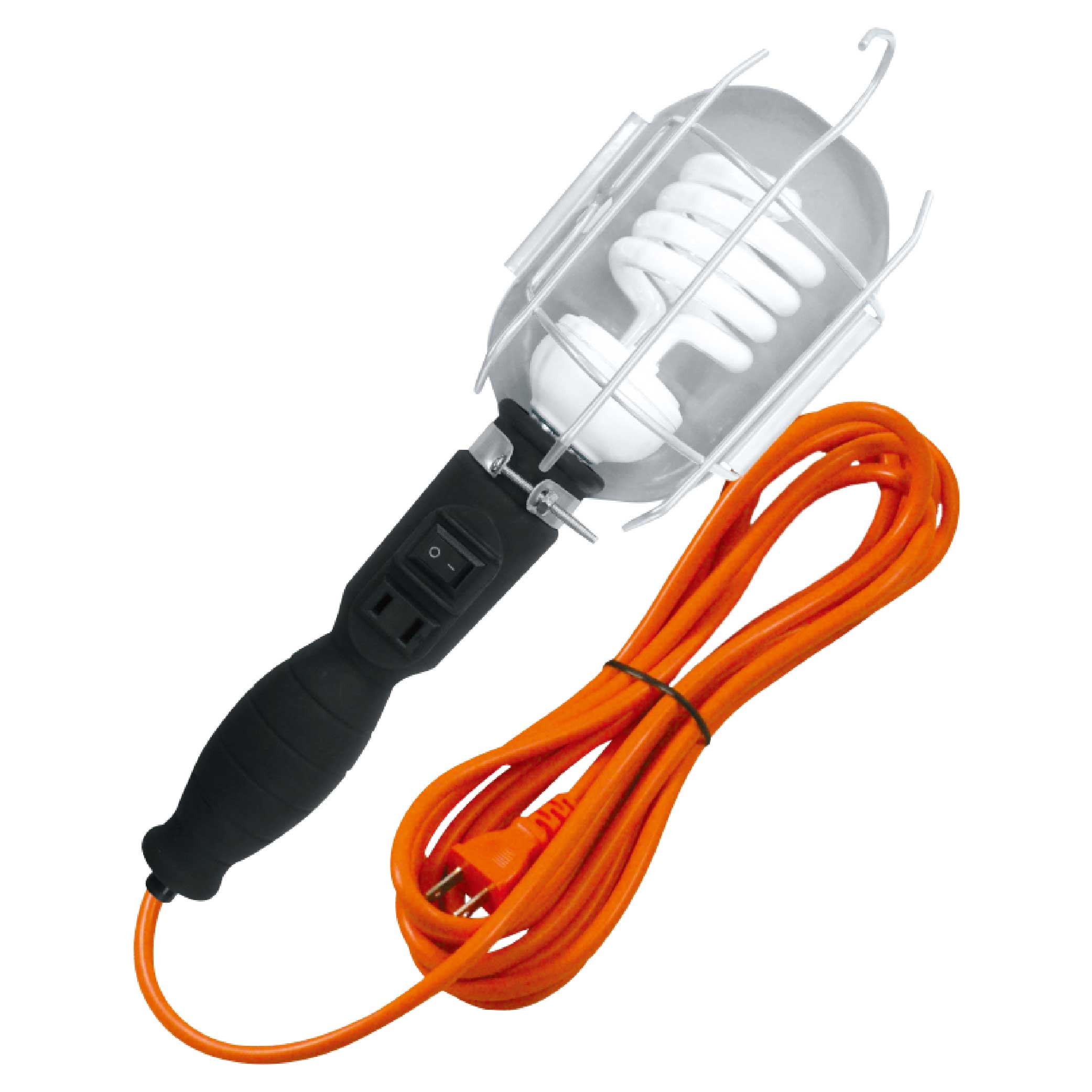 鉅玉經典｜成電牌 半網瓷頭工作燈 掛鈎 15尺 CH-889, , large