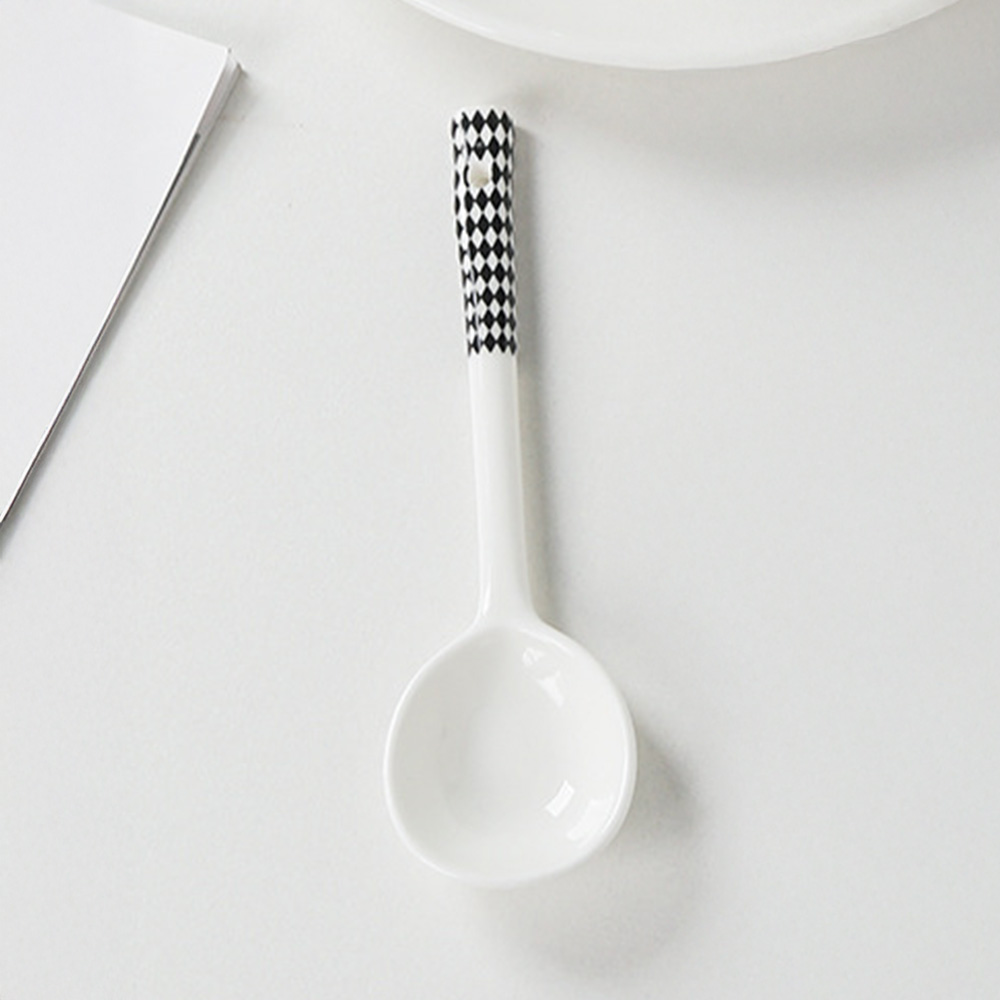 Ceramic spoon, , large