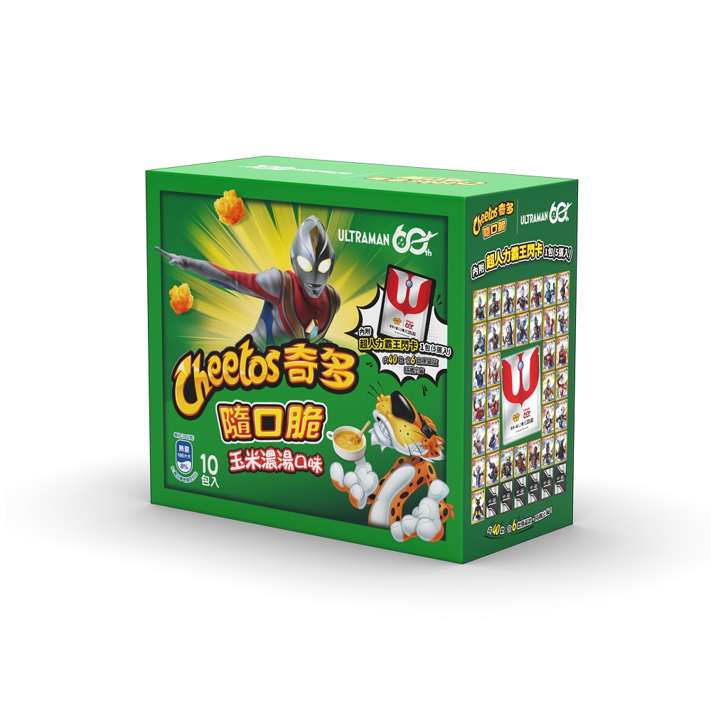 奇多隨口脆玉米濃湯口味280g*商品包裝隨機出貨不挑款，以實際出貨為準。