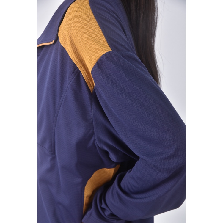 (XL) easy main兩件式藍色長袖上衣二手衣, , large