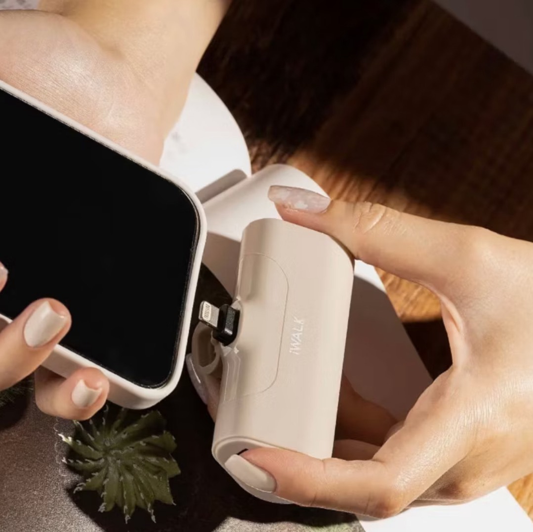 Pocket charging fourth generation power bank, 皮革款黑鱷魚紋, large