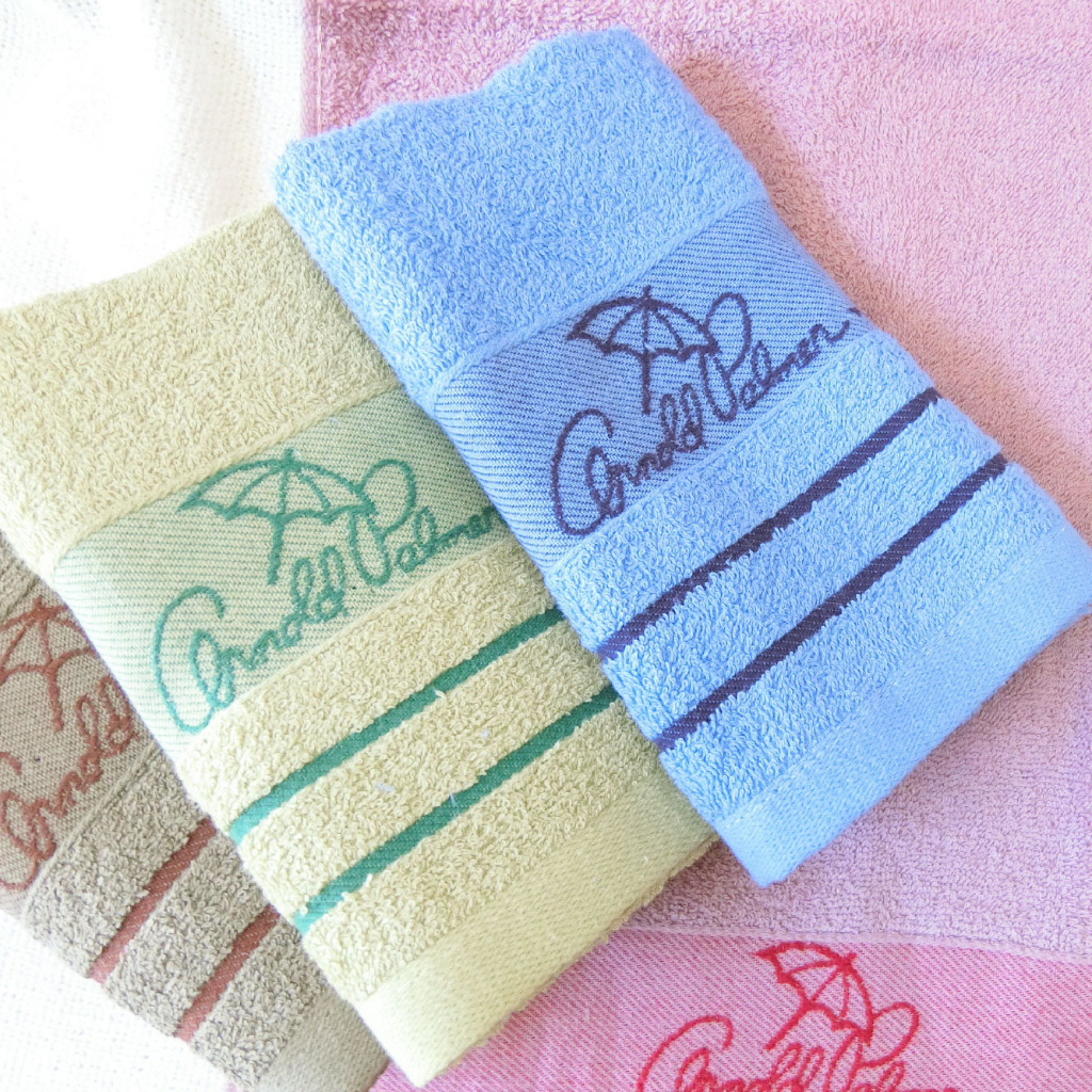 [Kaimei Cotton Industry] 4 in the group, random and excellent, MIT made in Taiwan, 28 taels of thick umbrella brand, jacquard simple LOGO adult towel/towel, home classic 4 colors, , large