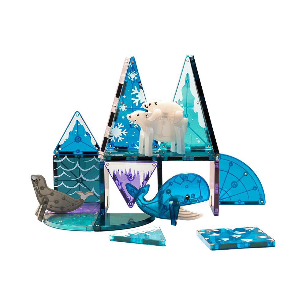 Magna-Tiles 磁力積木25片-極地動物, , large