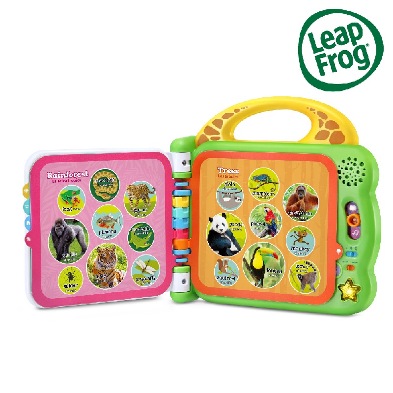 官方直營【LeapFrog】100單字動物互動認知圖鑑, , large