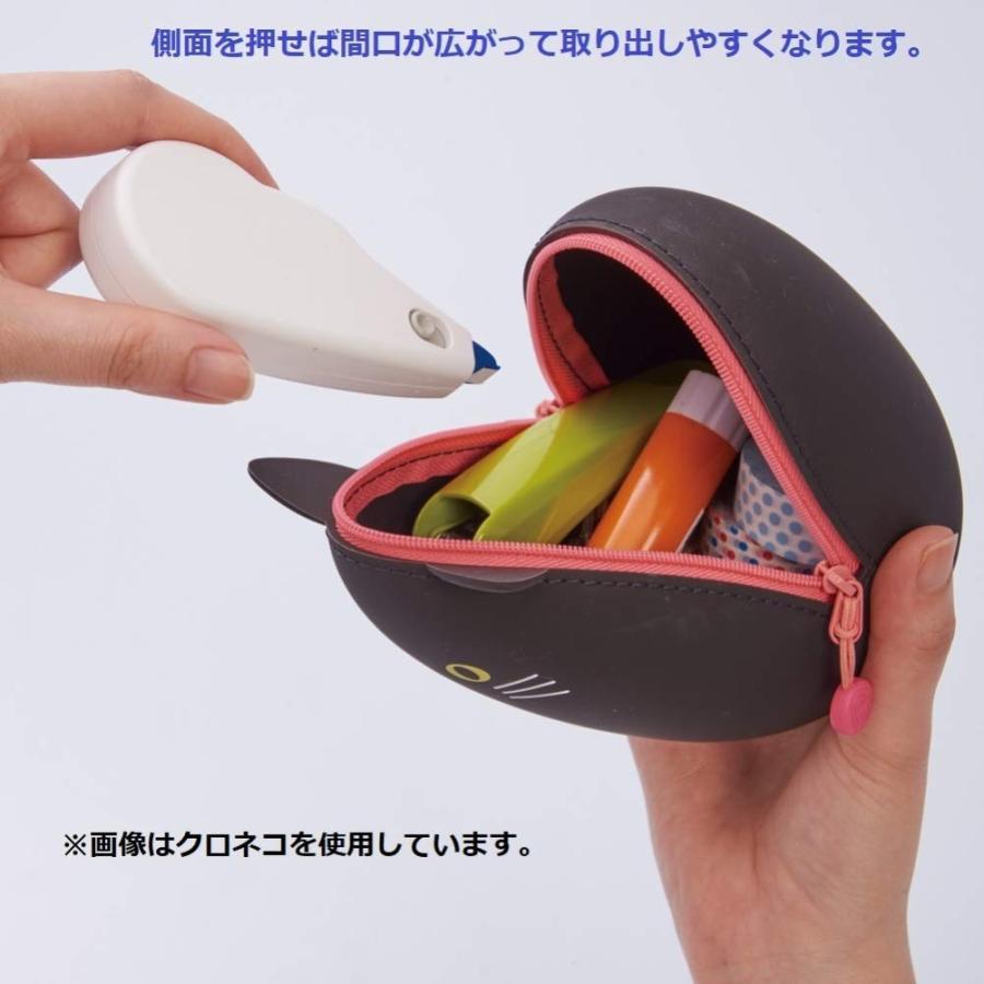 日本LIHIT A-7783 矽膠蛋蛋收納包-大/小*多款花貓*大, , large