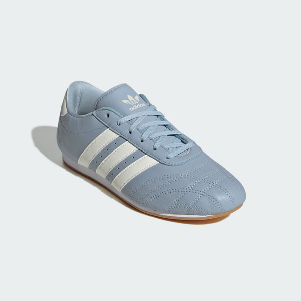 Kixpress-Adidas Adidas Taekwondo Lace W 女 運動休閒鞋 跆拳道鞋 皮革 水藍 白 [JS3317], , large