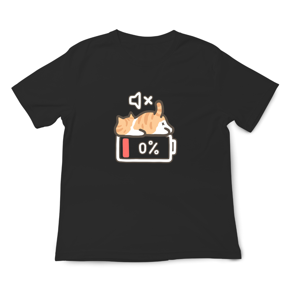 JZ TEE Orange Cat-Out of Battery Graphic Tee, , large
