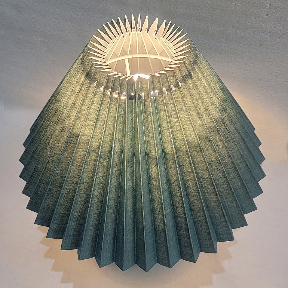 【H&R安室家】 綠罩蘑菇桌燈/床頭燈 ZA0220, , large