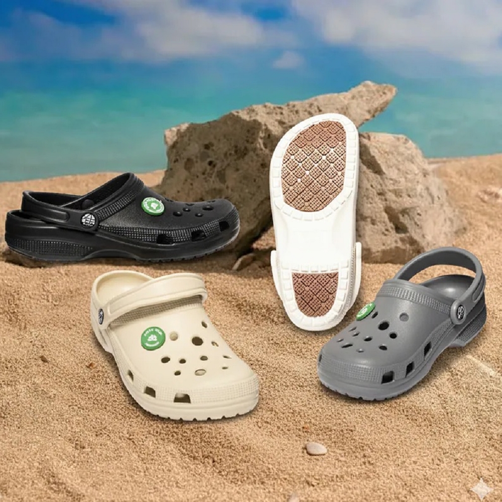 (eShoes) Banjia Home - Taqu Outdoor Non-Slip Slippers, Anti-Slip Slippers for the Elderly, Gardener's Shoes, Clogs, Apricot Color, 24CM