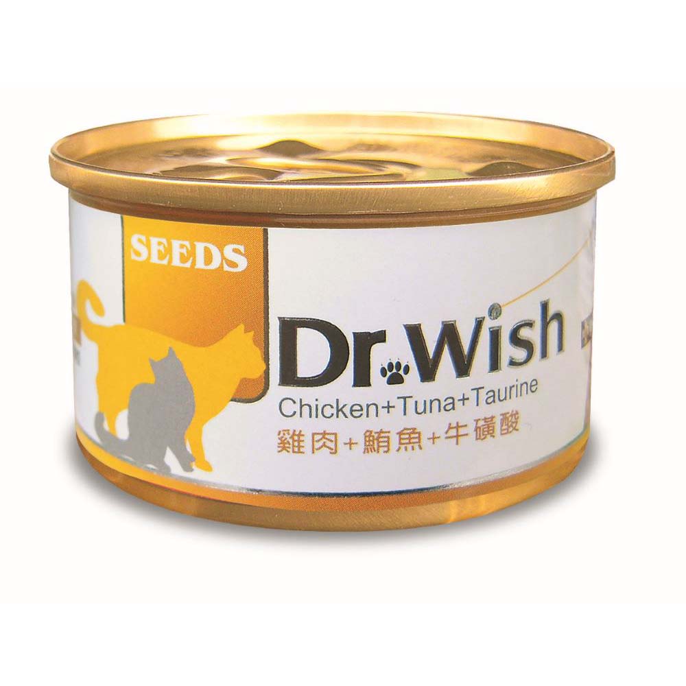 【拉拉寵物小舖】seeds 惜時 貓罐頭 Dr.Wish 泥狀 愛貓調整配方營養食, , large