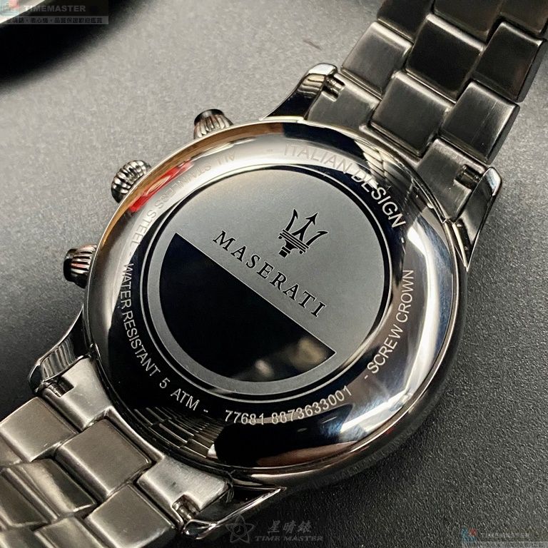 [TIMEMASTER] MASERATI watch, 42mm, R8873613001, , large