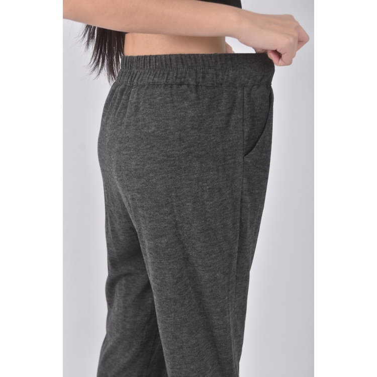 (S) 【智恩私服】高腰質感灰色長褲二手衣, , large