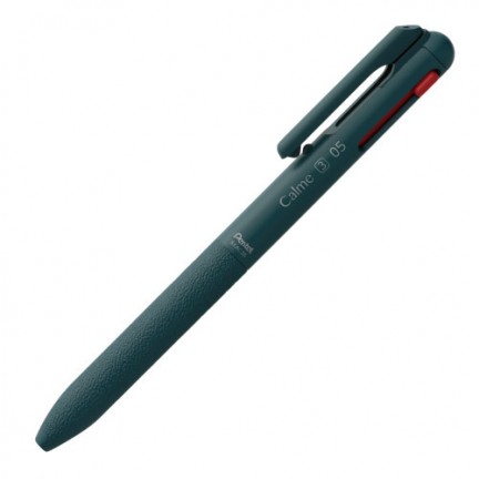【 Pentel 飛龍 】 Calme靜暮 三色輕油性筆-黑+紅+藍 0.5mm /支 XBXAC35  -  多款可選