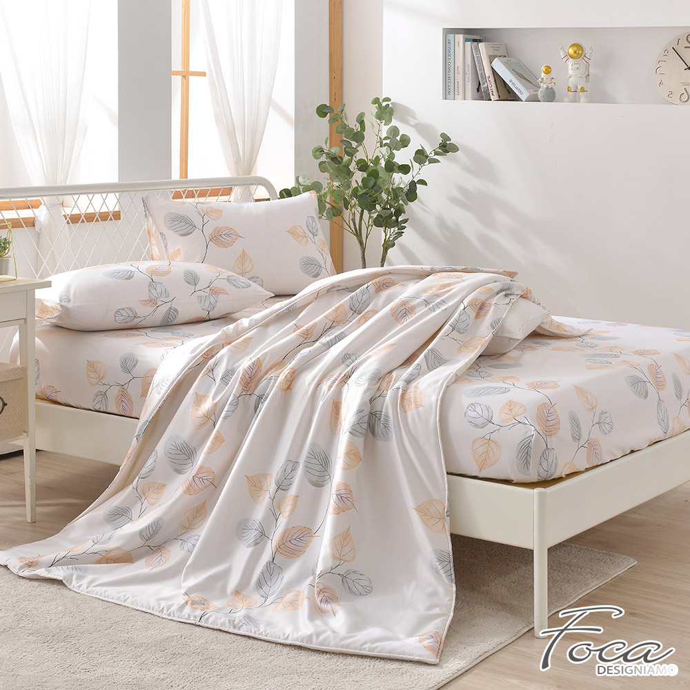 【FOCA】Fuxiang | 3M patented moisture wicking breathable antibacterial Tencel four seasons quilt/cool quilt bed sheet set - single, , large