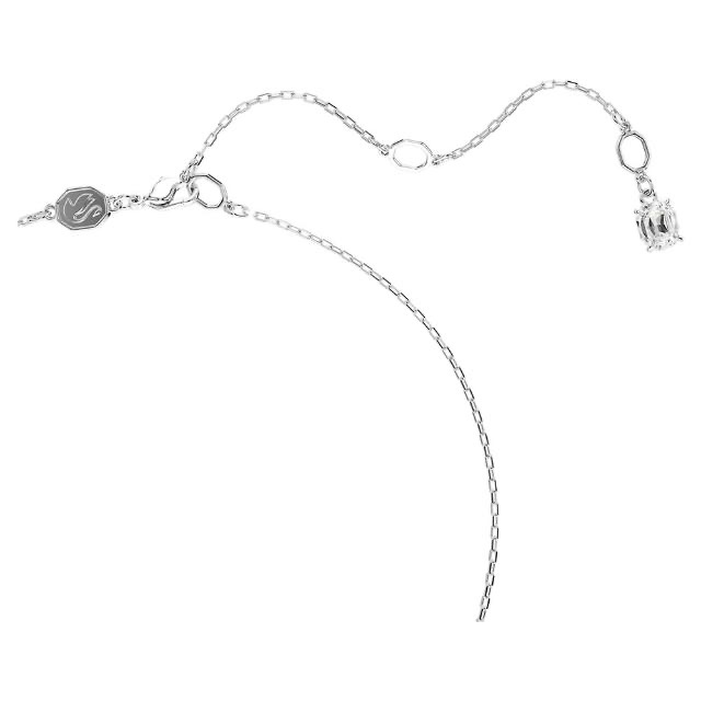 SWAROVSKI 施華洛世奇 Swan 黑白天鵝 愛與美水晶項鍊(5705721), , large