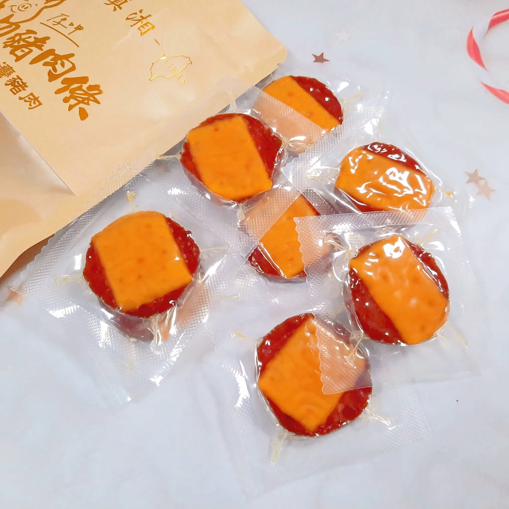 御鎮湘-黃金招財豬肉乾100g, , large