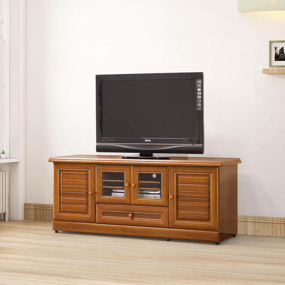 【唯熙傢俱】奧莉薇樟木色5尺電視櫃, , large