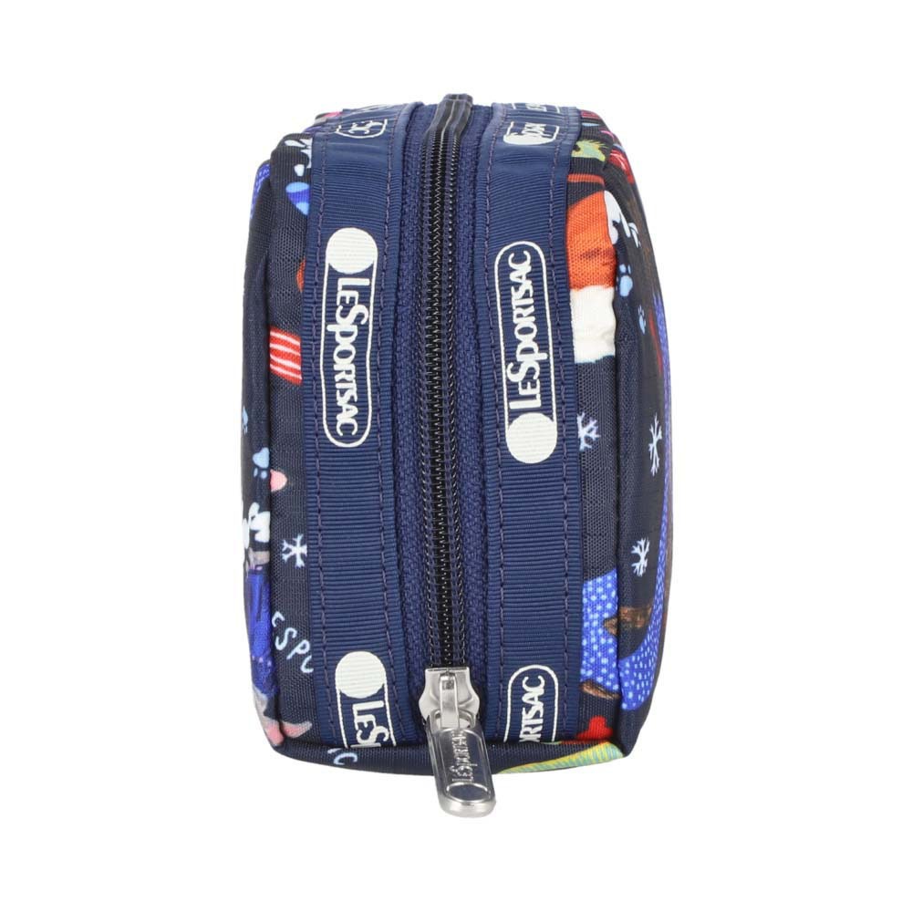 |快速出貨|Lesportsac Rectangular Cosmetic 長形立體化妝包/ 雪國汪星人, , large