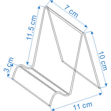 徠福 Life 波浪展示架(NO.1250), , large